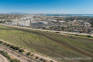 Aerial Photo of San Diego River