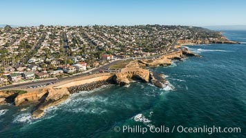 Aerial Photo of Sunset Cliffs and Point Loma