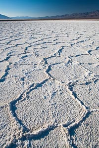 Devils Golf Course, California.  Evaporated salt has formed into gnarled, complex crystalline shapes in on the salt pan of Death Valley National Park, one of the largest salt pans in the world.  The shapes are constantly evolving as occasional floods submerge the salt concretions before receding and depositing more salt