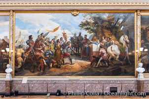 The Battle of Bouvines on 27 July 1214. Artist: Vernet, Horace (1789-1863), Chateau de Versailles, Paris