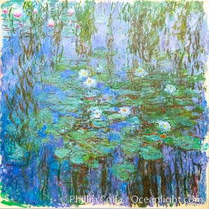 Blue Water Lilies, Claude Monet, Musee d'Orsay, Paris, Musee dOrsay