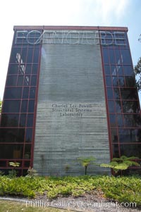 Charles Lee Powell Structural Systems Laboratory building, the earthquake testing lab, University of California, San Diego (UCSD), La Jolla