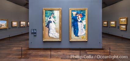 City Dance, Country Dance, Pierre-Auguste Renoir, Musee d'Orsay, Paris, Musee dOrsay