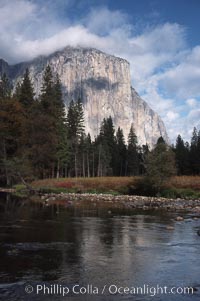 El Capitan and Merced River, Yosemite Valley, Yosemite National Park, California
