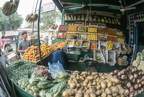 Fruit and vegetable vendor, Luxor, Egypt