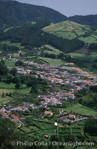 Furnas, a small town on Sao Miguel Island