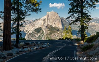 Half Dome and the Glacier Point Road, Yosemite National Park