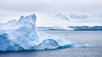 Iceberg study near Paulet Island, Antarctica
