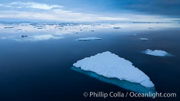 Icebergs and ice near Paulet Island