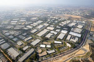 Industrial buildings and warehouses, near Palomar McClellan airport, Carlsbad, California