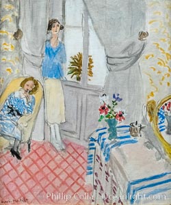 Le Boudoir, Henri Matisse, 1921,  Musee de l"Orangerie, Musee de lOrangerie, Paris, France