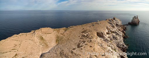 Los Islotes, aerial photo, Sea of Cortez