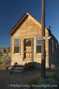 McMillan House, Green Street and Wood Street, Bodie State Historical Park, California