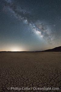 Milky Way over Clark Dry Lake playa, Anza Borrego Desert State Park