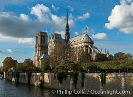 Notre Dame de Paris. Notre Dame de Paris ("Our Lady of Paris"), also known as Notre Dame Cathedral or simply Notre Dame, is a historic Roman Catholic Marian cathedral on the eastern half of the Ile de la Cite in the fourth arrondissement of Paris, France. Widely considered one of the finest examples of French Gothic architecture and among the largest and most well-known churches in the world ever built, Notre Dame is the cathedral of the Catholic Archdiocese of Paris