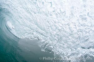 Overcast morning surf