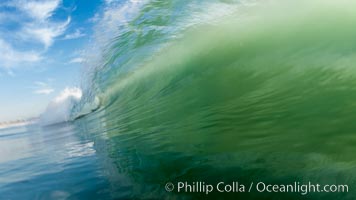 Sunset wave, Ponto, Carlsbad, California