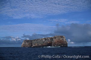 Roca Redonda, a small remote island in the Galapagos archipelago