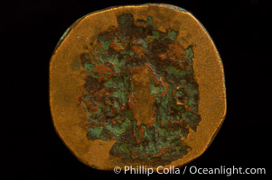 Roman emperor Philip II (247-249 A.D.), depicted on ancient Roman coin (bronze, denom/type: Sestertius) (AE Sestertius Obverse: IMP PHILIPPVS AVG. Reverse: PAX ATERNA SC. Pax standing left.)