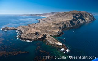 San Clemente Island Pyramid Head, the distinctive pyramid shaped southern end of the island