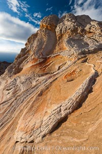 Sarah's Swirl, a particularly beautiful formation at White Pocket in the Vermillion Cliffs National Monument