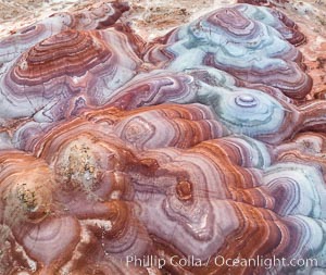 Self-portrait at dawn, Bentonite Hills, Utah