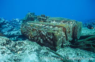 Debris, wreck of F/V Jin Shiang Fa, Rose Atoll National Wildlife Sanctuary