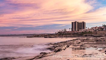 Sunrise Clouds and Surf, Hospital Point, La Jolla