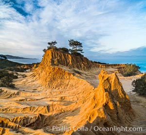 Torrey Pines State Reserve, Broken Hill at Dawn, San Diego, California