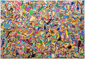 Tutto, Alighiero Boetti, 1987, Le Centre Pompidou. Paris, Musee National dArt Moderne