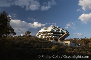 UCSD Library (Geisel Library, UCSD Central Library), University of California, San Diego, La Jolla