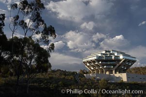 UCSD Library (Geisel Library, UCSD Central Library), University of California, San Diego, La Jolla