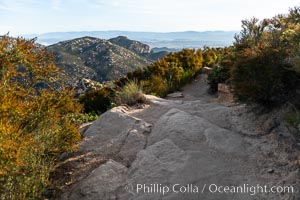 View from Iron Mountain, over Poway and San Diego