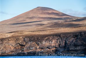 Volcanic terrain and shoreline, Guadalupe Island (Isla Guadalupe)