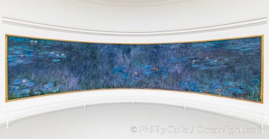 Water Lilies, Claude Monet, Musee de lOrangerie, Paris, France