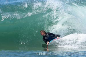 September swell at the Wedge, The Wedge, Newport Beach, California