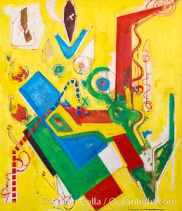 Yellow Predominance, Hans Hofmann, 1949, Le Centre Pompidou. Paris, Musee National dArt Moderne